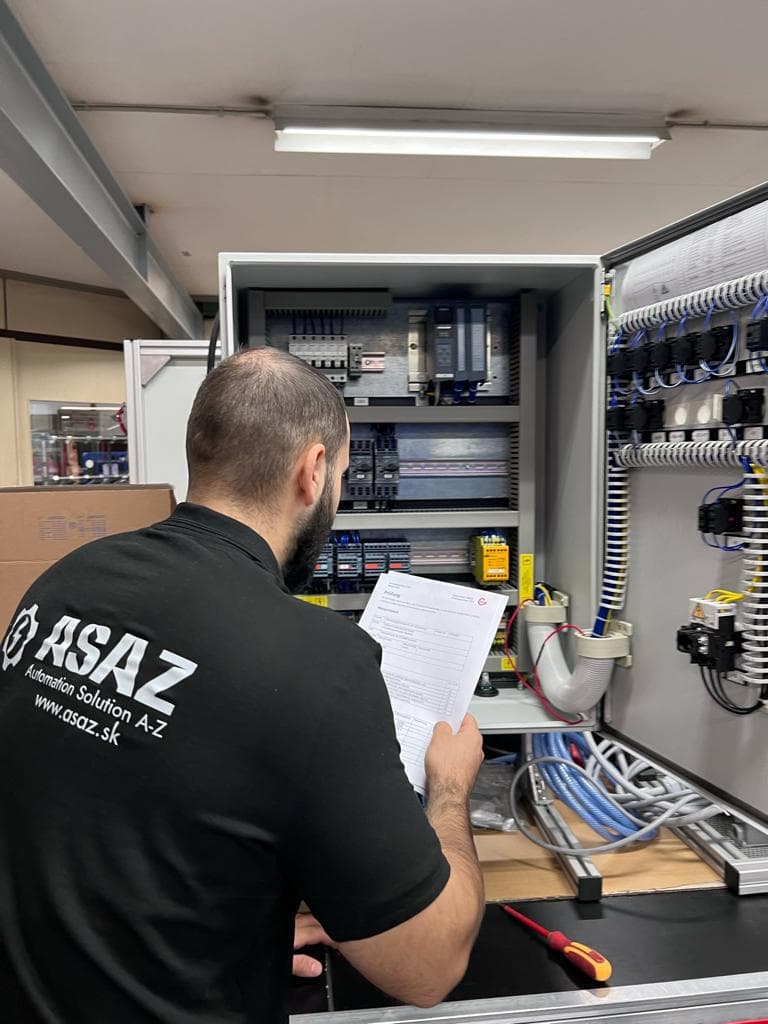 Výroba rozvádzačov 1